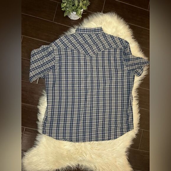 Pendleton Frontier plaid pearl snap button down sz XL - Picture 3 of 5